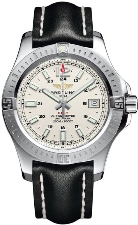 breitling colt 41 discontinued|breitling colt 41 silver dial.